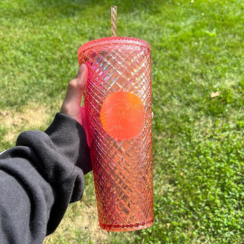 Pink Jewel Starbucks Tumbler